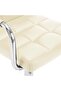 Bar Stools 2 pcs Cream Faux Leather - 6