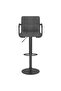 Bar Stools 2 pcs Dark Grey Velvet - 2