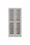 Vitrine Cabinet Concrete Grey 82.5x30.5x185.5 cm Engineered Wood - 4