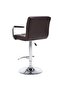 Bar Stools 2 pcs Brown Faux Leather - 4