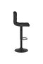 Bar Stools 2 pcs Black Fabric - 4