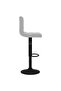 Bar Stools 2 pcs Light Grey Velvet - 4