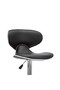 Bar Stools 2 pcs Black Faux Leather - 6
