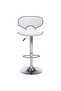 Bar Stools 2 pcs White Faux Leather - 2