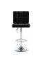 Bar Stools 2 pcs Black Faux Leather - 2