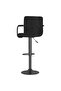 Bar Stools 2 pcs Black Velvet - 5
