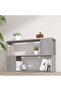 Book Cabinet Grey Sonoma 100x24x63 cm Engineered Wood