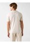 Kadir Teknik Men's Short Sleeve Polo Collar Cream Knitwear M6Rr15Z4442-G1I6 - 4