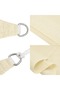 Sunshade Sail 160 g/m² Cream 5x6 m HDPE - 5