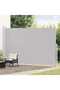 Patio Retractable Side Awning 220x500 cm Grey