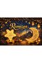 Luxury Crystal Moon Star Led Lamp Decor Party Decor Ornament - 3