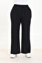 Palazzo (Wide Leg) Elastic Waist Modal Fabric Pants - 7