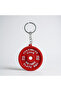Athlete Keychain with Weight Plate Design |   Gym & Fitness Themed Decorative Keychain