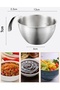 Inox Steel Professional Measured Mixing Bowl Set -400-600 ml Sauce & Prep Chef Series - 5