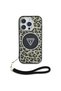 Leopard MagSafe Case for iPhone 16 Pro - Brown