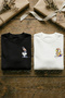 Bugs and Lola Printed Unisex Oversized Crew Neck Sweatshirt Lover Couple Combination (Set of 2)