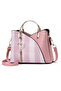 Modern and Classic New Generation PU Leather Handbag for Women, Girl – Heart Charm Top Handle Crossbody Bag - 6