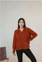 Women's Hooded Front Buttoned Soft Knitwear Winter Jacket Suitable for Sporty and Stylish Hijab - 2