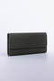 Premium Genuine Leather Women's Wallet with 16 Card Slots and Phone Compartment Khaki - 7
