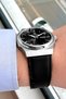 Steel Case Original Black Genuine Leather Band Gift Men Wristwatch 5 Atm Water Resistant Hme2075C1 - 4