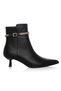 Botine Negre Toc Mic Comode Lant Marala