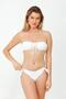 Arlen White Single Bottom Bikini - 2