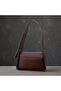 Stylish Shoulder Bag with Sparkling Stone Detail Cover - 2