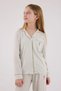 U.S. Polo Assn Us2326-G Girls' Shirt Pajama Set - 6