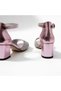 Girl's Stone Detailed Heeled Sandals – Ankle Strap, Evening Dress & Special Occasion - 6