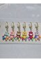 Melkady 1305 - Cute Teddy Bear/Panda Figure Zipper Bag Charm Set (6 Pieces)