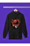 Basketball Themed Printed 3-Ply Quality Soft Texture Hooded Children's Sweatshirt