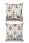 Double Sided Printed Set of 2 Suede Throw Pillow Covers - Ramazan İnci - Ramadan Kareem