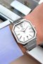 Original Gift Men's Watch with Calendar Silver Color Steel Band 3 Atm Water Resistant Hme2076C1 - 2