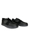 Dakır's Men's Black Lace-Up Orthopedic Sole Daily Stylish Walking Shoes - 2