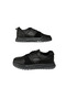 Dakır's Men's Black Lace-Up Orthopedic Sole Daily Stylish Walking Shoes