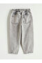 Gray Baggy Fit Boys' Jean Pants - 4