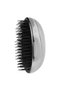 Oval Mirror Silver Detangling Brush 9cm - 3
