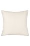 Ecru Cushion Cover with Embossed Pattern 45x45cm - 5