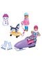 Doll with Child Going Skiing - 2