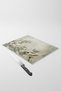 Mienda 25X35 cm Tempered Glass Cutting Board and Presentation Tray - Vintage Olive Branch - 2