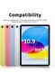 Detachable Bluetooth Keyboard Cover with Pencil Holder for iPad 11/10 Gen Blue - 2