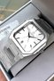 Original Gift Men's Watch with Calendar Silver Color Steel Band 3 Atm Water Resistant Hme2077C1 - 4