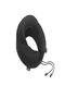2-in-1 Self-Inflating Memory Foam Travel Pillow | One-Twist Inflate – Black - 3