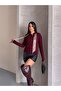 Long Sleeve Premium Quality Knitwear Sweater with Scarf - 4