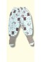 Baby Booties Pants, Self-Socking Pants, 100% Cotton - 2