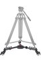 Professional Camera Tripod Dolly, 3-Wheel Slider Base with Portable Bag, Heavy Duty Folding Design - 3