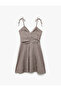 Teenage's Brown X Inji - Mini Dress - 4