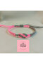 Pink Gray Infinity Knot Macrame Bracelet – Handmade Adjustable Meaningful Lucky Bracelet