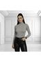 Women's Long Sleeve Turtleneck Bodysuit 3-Piece Set Kommbinllleee - 4