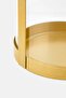 Glass And Stainless Steel Candle Lantern, Gold - 3